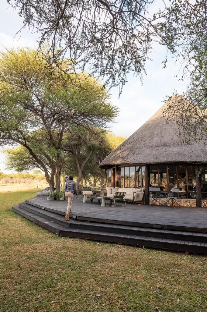 Marataba Conservation Camp under the acacias in the Waterberg